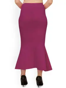 DressBerry Cotton Plain Saree Shapewear