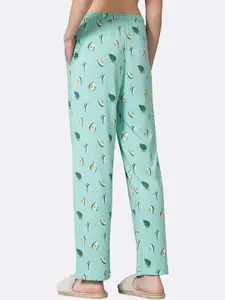 Van Heusen Women Avocado Printed Lounge Pants