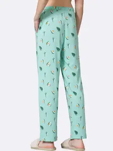 Van Heusen Women Avocado Printed Lounge Pants