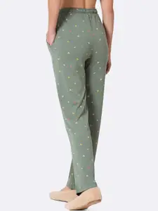 Van Heusen Women Allover Print Functional Pocket Ultra Soft Lounge Pants