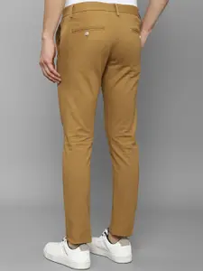Allen Solly Men Khaki Slim Fit Trousers