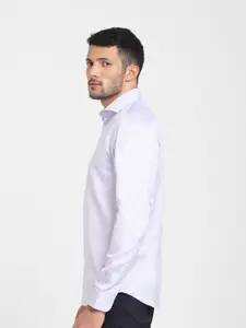 SELECTED Men Purple Slim Fit Formal Shirt