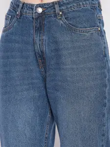 Madame Women Blue Regular Fit Light Fade Jeans