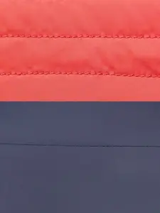 BYFORD by Pantaloons Men Red Navy Blue Reversible Padded Jacket