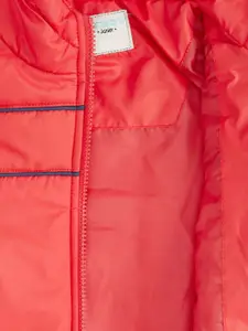 Pantaloons Junior Boys Red Padded Jacket