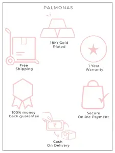 PALMONAS Men Black Finger Ring