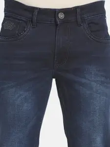Monte Carlo Men Blue Narrow Light Fade Stretchable Jeans