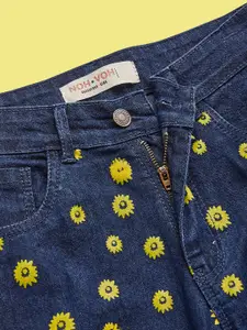 Noh.Voh - SASSAFRAS Kids Noh Voh - SASSAFRAS Kids Girls Blue Comfort Clean Look Jeans