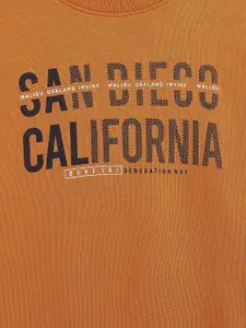 Duke Boys Yellow Printed Sweatshirt