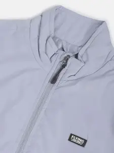 Flying Machine Men Grey Bomber Jacket