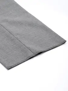 Raymond Men Slim Fit Flat Front Formal Trousers