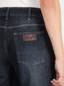Wrangler Men Blue Light Fade Stretchable Jeans