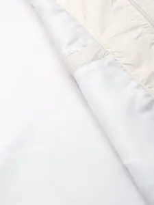 Allen Solly Men Off White Solid Tailored Jacket