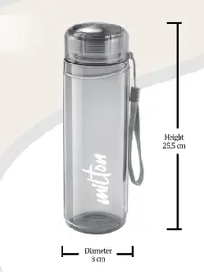 Milton Set of 3 Grey Hector 1000 Pet Water Bottle 1000 ml Each