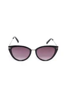 ALDO Women Purple Lens & Black Cateye Sunglasses-683829454935