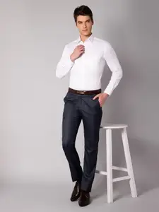 Cantabil Men White Formal Shirt