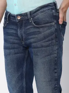 SPYKAR Men Blue Skinny Fit Heavy Fade Jeans