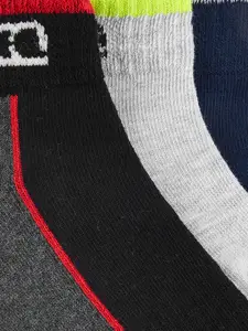 Ajile by Pantaloons Men Pack Of 3 Patterned Ankle-Length Socks