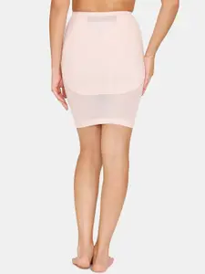 Zivame Women Beige Solid Tummy & Thigh Shaper ZI3128FASHAPINK