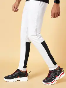 Ajile by Pantaloons Men Grey Melange Solid Cotton Joggers