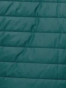 max Men Black Colourblocked Padded Jacket