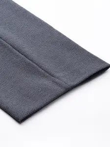 Allen Solly Men Textured Slim Fit Trousers