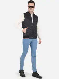 Monte Carlo Men Black Sleeveless Quilted Jacket
