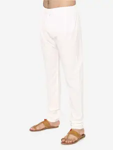 Manyavar Men Yellow Kurta with Churidar