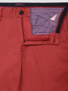 Van Heusen Sport Men Red Slim Fit Trouser