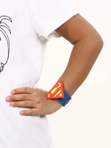 EL REGALO Boys Pack Of 2 Blue & Red Wraparound Bracelet