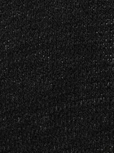 AKKRITI BY PANTALOONS Women Black & White Longline Shrug