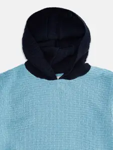 Pantaloons Junior Boys Blue & Black Pullover