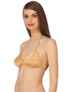AROUSY Gold-Toned Bra
