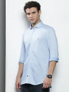 Tommy Hilfiger Men Slim Fit Printed Pure Cotton Casual Shirt