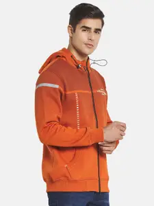 Monte Carlo Men Rust Hooded Sweatshirt