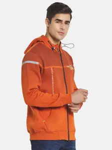 Monte Carlo Men Rust Hooded Sweatshirt