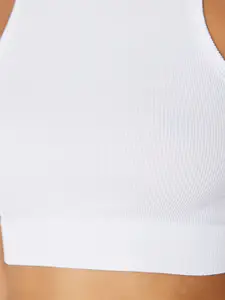 Trendyol White Bra Lightly Padded