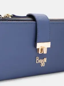 Baggit Women Two Fold Wallet with Sling Strap