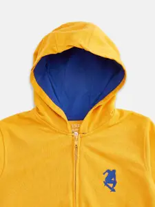 Pantaloons Junior Boys Yellow Sweatshirt