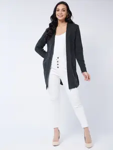Modeve Women Grey Longline Shrug