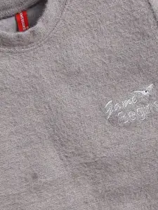 GAME BEGINS Girls Premium Cotton Round Neck Sweatshirt