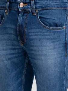 SPYKAR Men Blue Heavy Fade Jeans