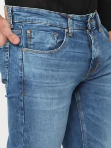 SPYKAR Men Blue Heavy Fade Jeans