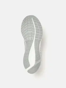 WROGN Men Grey Woven Design Running Shoes