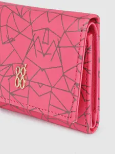 Baggit Women Printed Three Fold Wallet