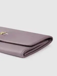 Baggit Women Solid Three Fold Wallet
