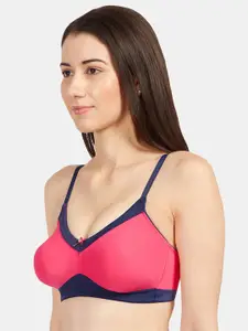 Sonari Pink & Navy Blue Everyday Bra maximoranirani30B