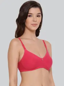 LYRA Pack Of 2 Combed Cotton Wirefree Secret Support Bra with Detachable Strap