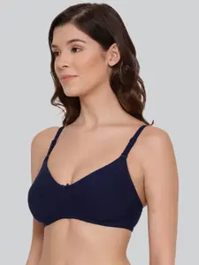LYRA Pack Of 2 Combed Cotton Wirefree Secret Support Bra with Detachable Strap
