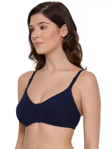 LYRA Pack Of 2 Combed Cotton Wirefree Secret Support Bra with Detachable Strap